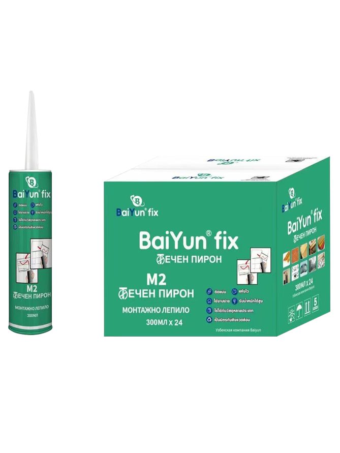 M2 nail-free adhesive for mixed substrates