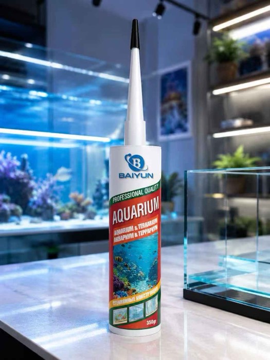 Aquarium and terrarium silicone sealant