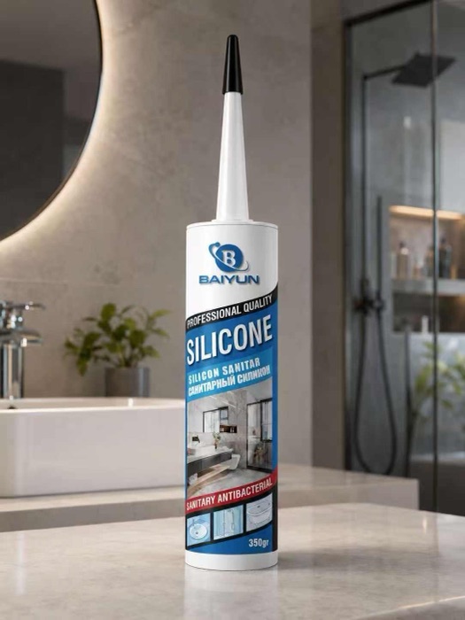 Sanitary silicone sealant, antibacterial