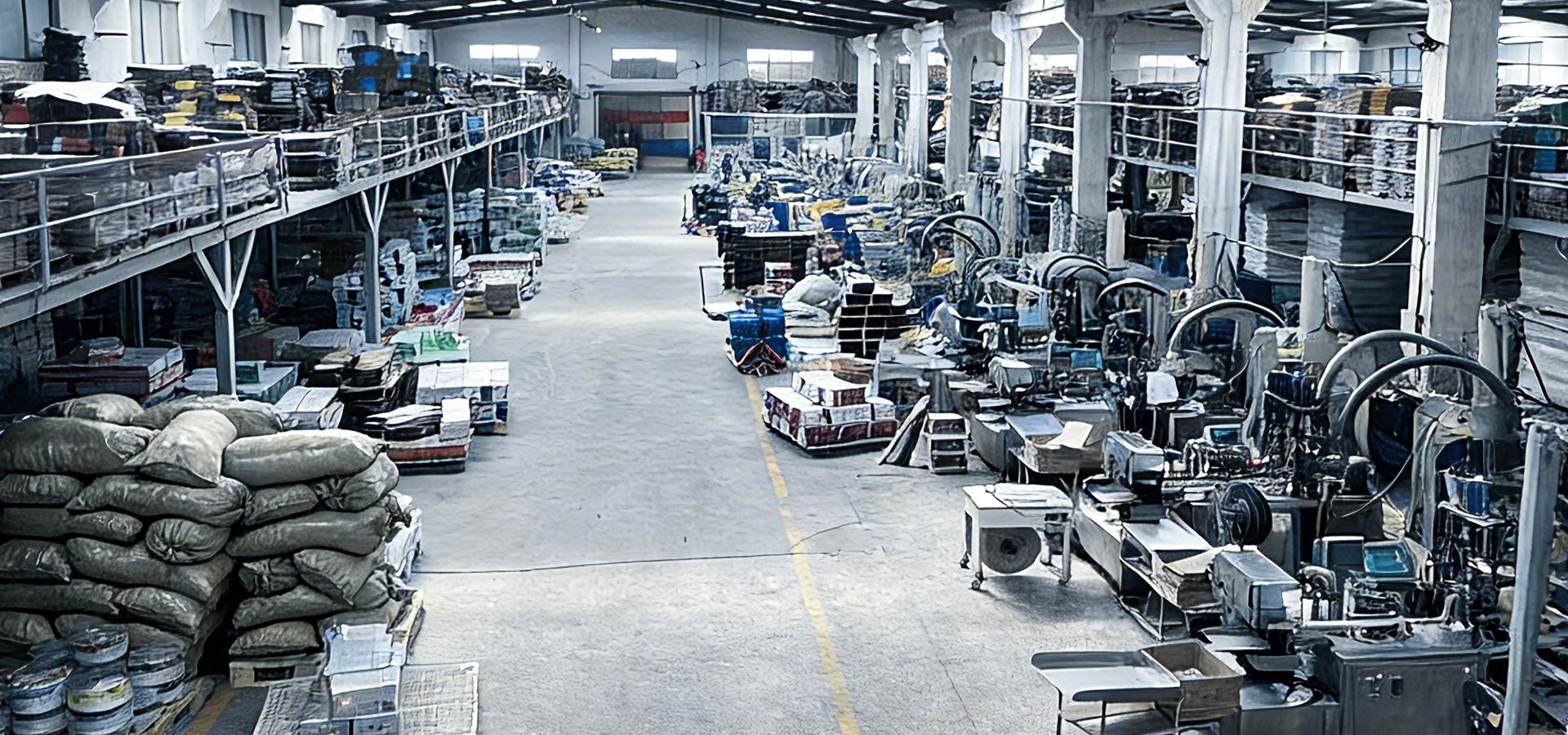 Production hall at the Baiyun Fix plant in Linqu, Weifang